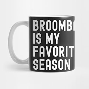 Broomball Is My Favorite Season Mug